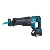 Аккумуляторная сабельная пила Makita 18В LXT DJR187RT с полотнами из нержавеющей стали