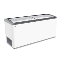 Ларь морозильный Frostor GELLAR FG 700 E серый, 1800х600х860, 590 л