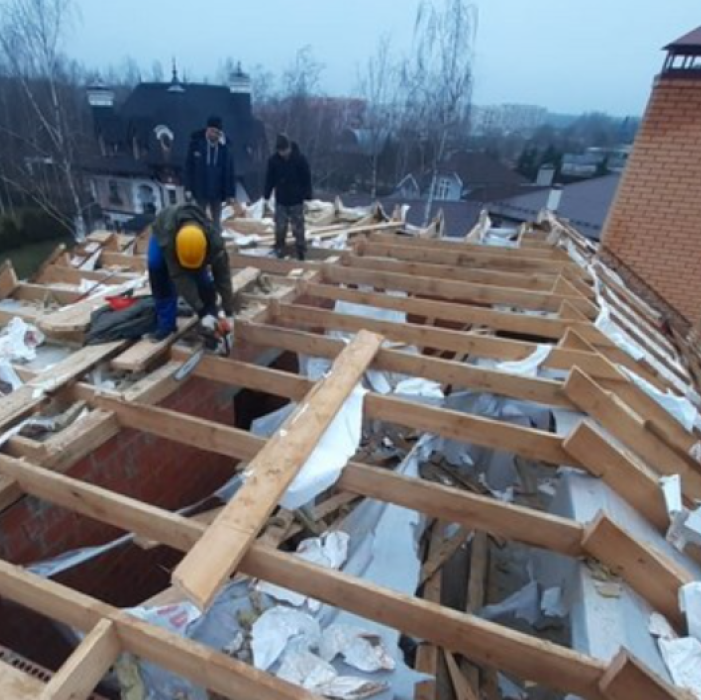 Демонтаж существующей кровли Краснореченский 7 - фото 2